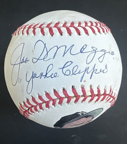 Joe DiMaggio Yankees Signed Photo Baseball Yankee Clipper MINT Auto Psa Coa Hof