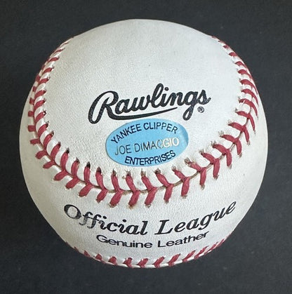 Joe DiMaggio Yankees Signed Photo Baseball Yankee Clipper MINT Auto Psa Coa Hof