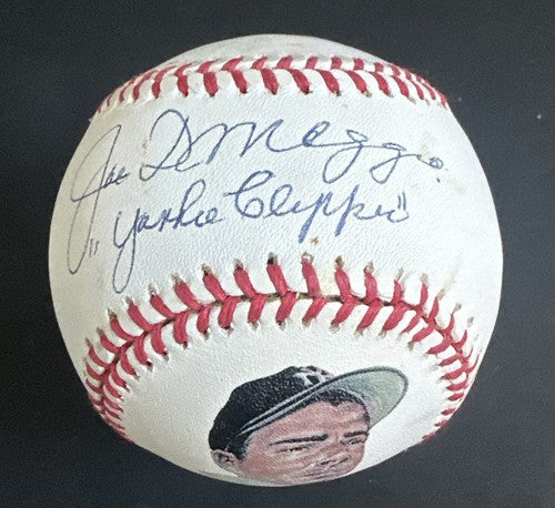 Joe DiMaggio Yankees Signed Photo Baseball Yankee Clipper MINT Auto Psa Coa Hof