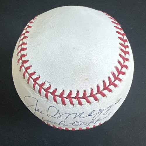 Joe DiMaggio Yankees Signed Photo Baseball Yankee Clipper MINT Auto Psa Coa Hof