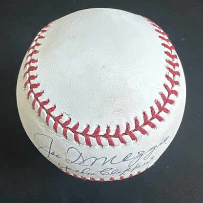 Joe DiMaggio Yankees Signed Photo Baseball Yankee Clipper MINT Auto Psa Coa Hof