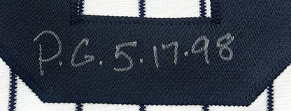 David Wells Signed 2014 Old Timers Majestic Game Used Yankees Jersey PG Auto COA