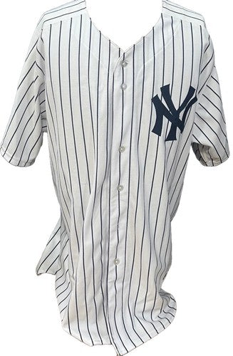 David Wells Signed 2014 Old Timers Majestic Game Used Yankees Jersey PG Auto COA