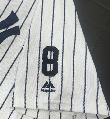 David Cone & Matsui Signed Game Used Yankees Old Timers Day Jersey  PG Auto Coa