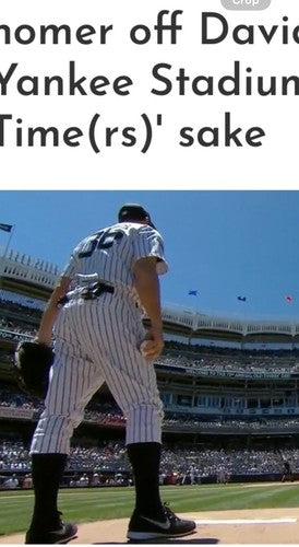 David Cone & Matsui Signed Game Used Yankees Old Timers Day Jersey  PG Auto Coa
