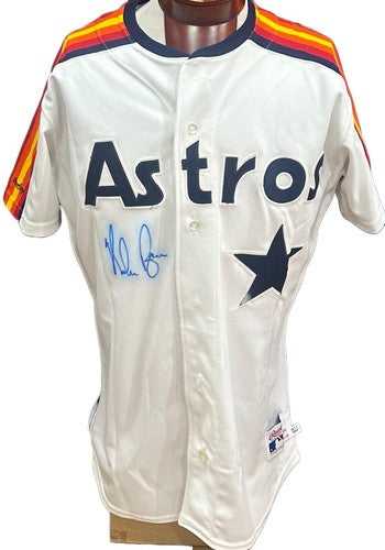 Nolan Ryan Signed Rawlings  Authentic Astros Jersey Hof Auto Goldin COA W/tag