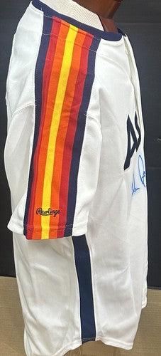 Nolan Ryan Signed Rawlings  Authentic Astros Jersey Hof Auto Goldin COA W/tag