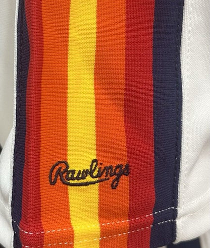 Nolan Ryan Signed Rawlings  Authentic Astros Jersey Hof Auto Goldin COA W/tag