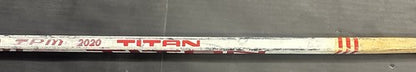 Denis Potvin Game Used TPM 2020 Titan Ultraglass Hockey Stick 1983 Islanders COA