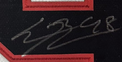 Connor Bedard Signed Framed Blackhawks Jersey Calder Rookie Auto Fanatics COA