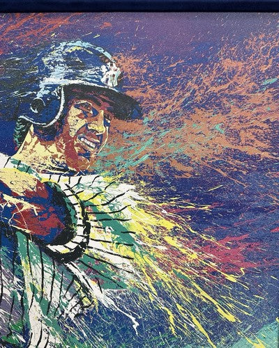 Paul O’Neill Signed 33x44 Framed Bill Lopa Giclee Canvas DX Yankees LE Auto COA