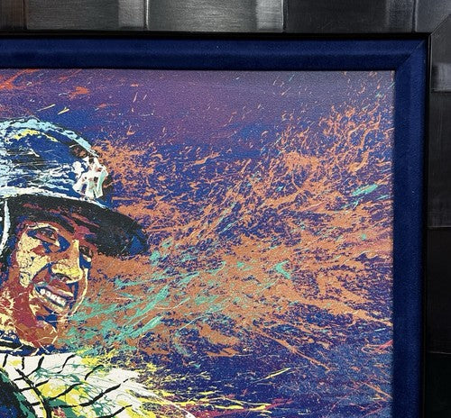 Paul O’Neill Signed 33x44 Framed Bill Lopa Giclee Canvas DX Yankees LE Auto COA