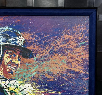 Paul O’Neill Signed 33x44 Framed Bill Lopa Giclee Canvas DX Yankees LE Auto COA