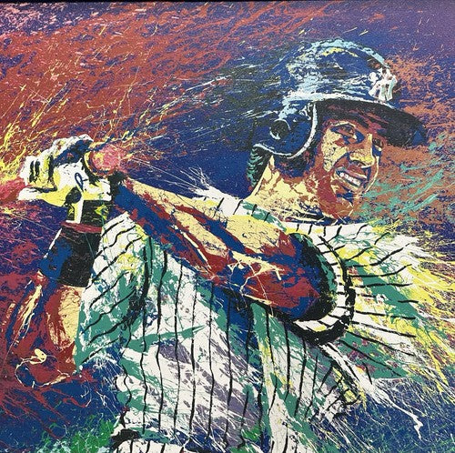 Paul O’Neill Signed 33x44 Framed Bill Lopa Giclee Canvas DX Yankees LE Auto COA