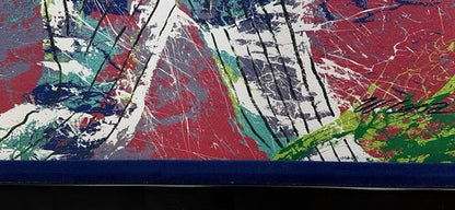 Paul O’Neill Signed 33x44 Framed Bill Lopa Giclee Canvas DX Yankees LE Auto COA