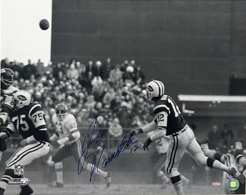 Joe Namath Signed 16x20 Framed 1969 AFL Championship Photo Ny Jets Auto Steiner