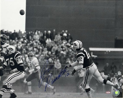 Joe Namath Signed 16x20 Framed 1969 AFL Championship Photo Ny Jets Auto Steiner