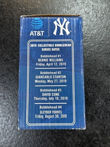 DAVID CONE Signed Yankees Perfect Game SGA Bobblehead Pg  7/18 Auto Bobble Coa