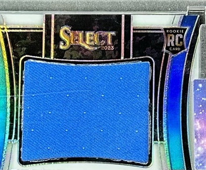 Quentin Johnston Signed 2023 Select RPA Rookie Patch Mint Auto /75 Chargers