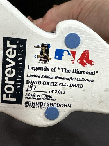 DAVID ORTIZ Boston Red Sox Big Papi Le/ 2013 Forever Legends Bobblehead Bobble