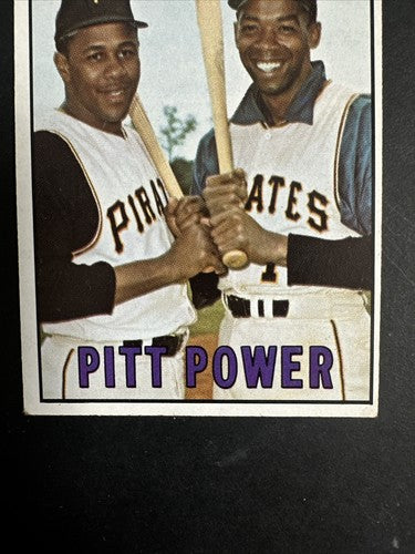 1967 Topps #266 Pitt Power Willie Stargell Ex Pirates