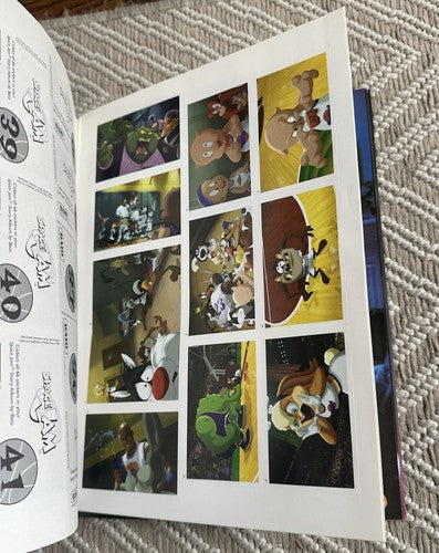 Space Jam Complete Sticker Story Set Album Michael Jordan BAIO Movie 1996 Unused