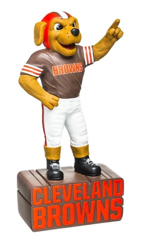 Cleveland Browns Chomps Garden Mascot Statue 12" NFL Football Figurine New
