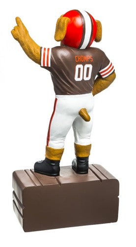 Cleveland Browns Chomps Garden Mascot Statue 12" NFL Football Figurine New