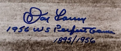 Don Larsen Signed 11x14 Framed Sepia Photo Yankees WS Perfect Game LE Auto COA