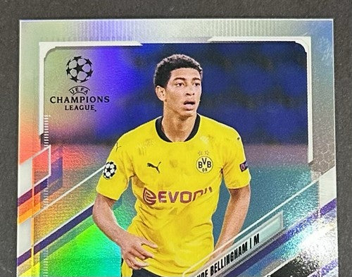 2021 Topps Chrome Jude Bellingham Rookie Card Auto Refractor RC Dortmund Madrid