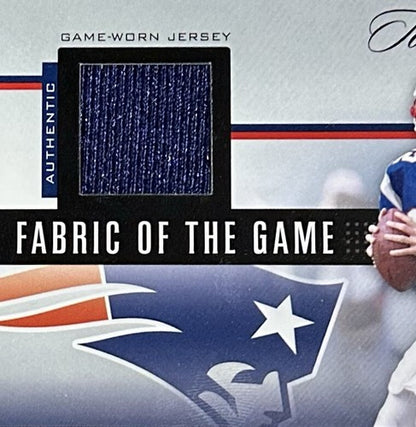 2006 Leaf Certified Materials Tom Brady Game Used Patch Jersey /100 Patriots HOF