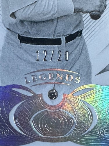 2019 Panini Flawless Diamond Babe Ruth Yankees Legends Hof /20 Beautiful Mint
