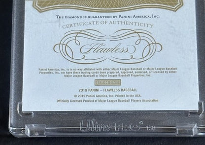 2019 Panini Flawless Diamond Babe Ruth Yankees Legends Hof /20 Beautiful Mint