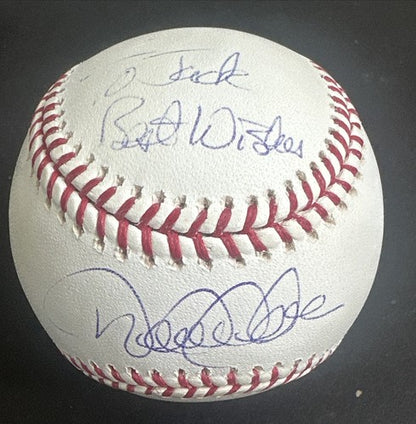 DEREK JETER Signed 2009 Inaugural Logo Baseball To Jack Best Wishes Auto Psa Coa