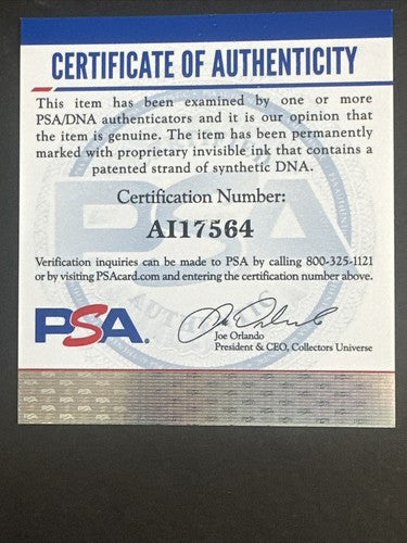 Mariano Rivera Signed 2009 Inaugural Logo Baseball To Jack Best Wishes Auto Psa