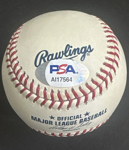 Mariano Rivera Signed 2009 Inaugural Logo Baseball To Jack Best Wishes Auto Psa