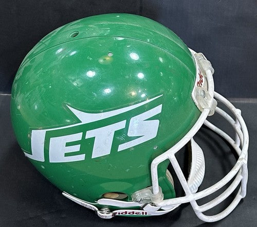New York Jets Vintage Riddell Sample Full Size Green NFL Helmet Size 6 7/8 Rare