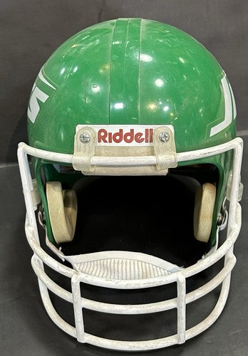 New York Jets Vintage Riddell Sample Full Size Green NFL Helmet Size 6 7/8 Rare