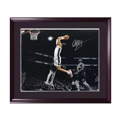 Victor Wembanyama Signed 16x20 Framed Spotlight Photo Spurs Rookie Auto Fanatics
