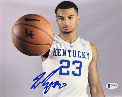 Jamal Murray Signed 8x10 Framed Photo Kentucky Rookie Auto Mint Nuggets BAS COA