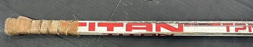 Denis Potvin Signed Game Used TPM 2020 Titan Ultraglass Stick Auto Islanders COA