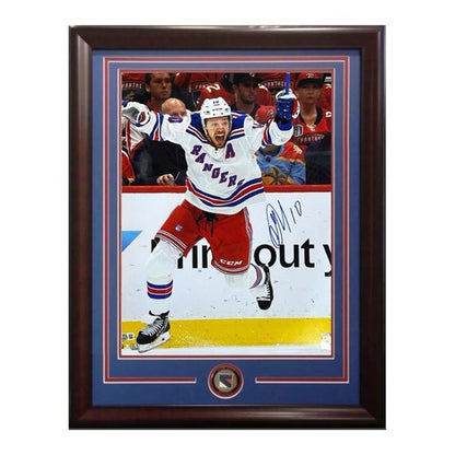 Artemi Panarin Signed 16x20 Framed Photo NY Rangers #10 Mint Autograph BAS COA