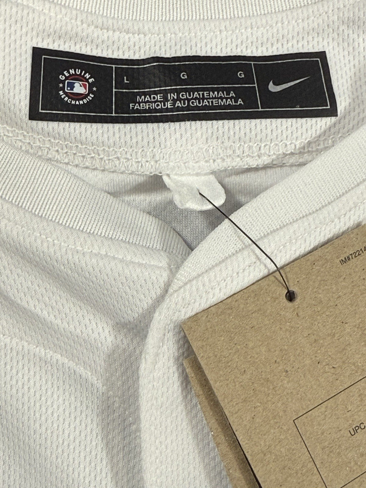 Shohei Ohtani LA Dodgers Nike 2024 World Series Patch Jersey Kanji MLB Holo Sz L