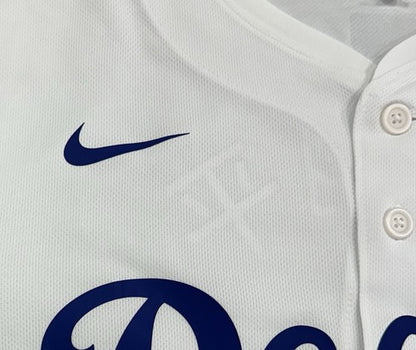 Shohei Ohtani LA Dodgers Nike 2024 World Series Patch Jersey Kanji MLB Holo Sz L
