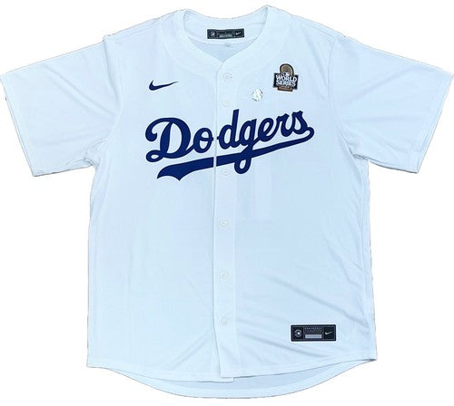 Shohei Ohtani Dodgers Nike 2024 World Series Patch Jersey Kanji MLB Holo NWT XL