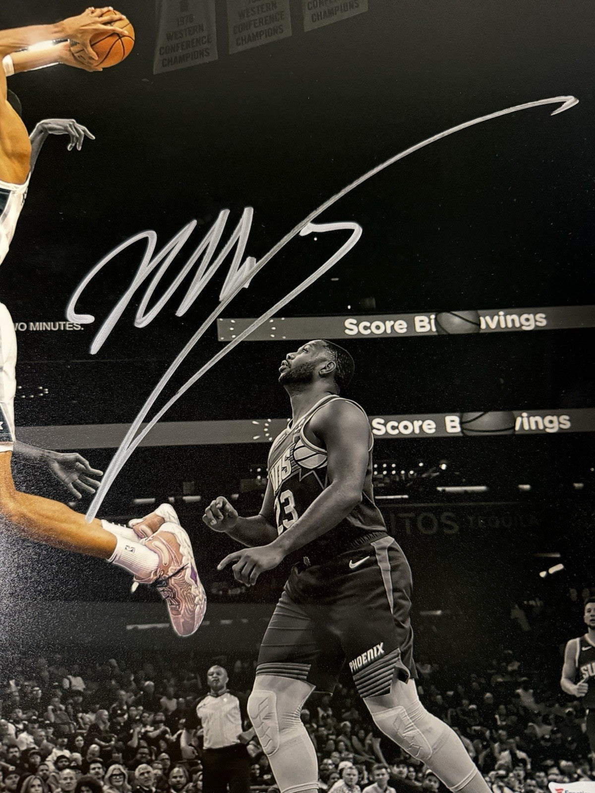 Victor Wembanyama Signed 16x20 Framed Spotlight Photo Spurs Rookie Auto Fanatics