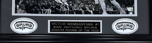Victor Wembanyama Signed 16x20 Framed Spotlight Photo Spurs Rookie Auto Fanatics