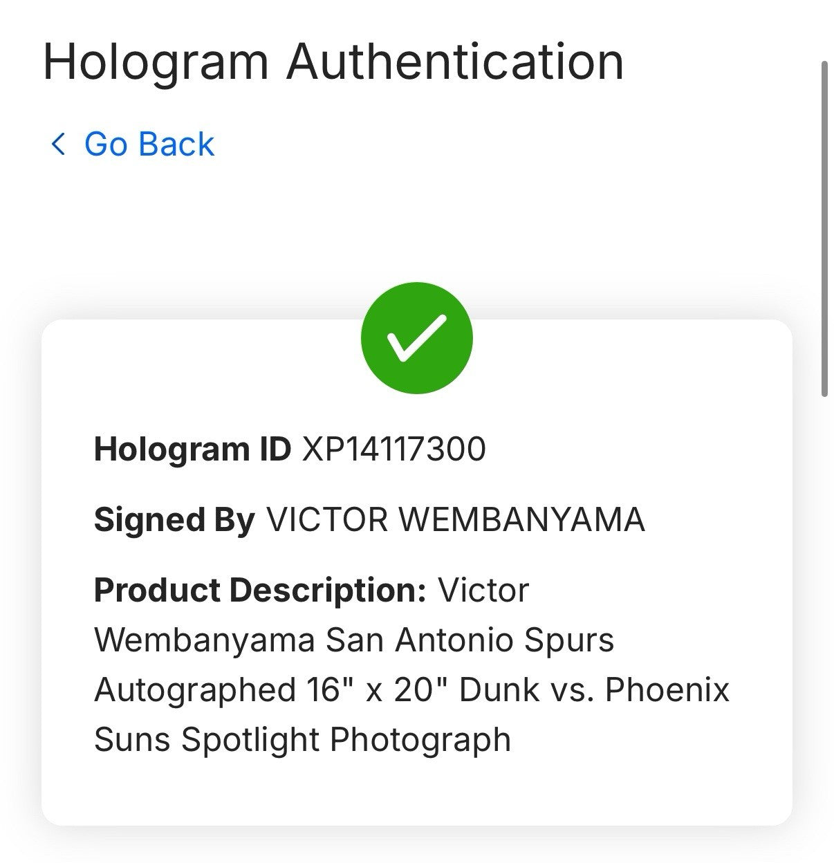 Victor Wembanyama Signed 16x20 Framed Spotlight Photo Spurs Rookie Auto Fanatics