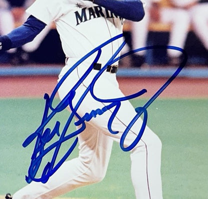 Ken Griffey Jr Signed 8x10 Framed 1999 Photo Mariners Mint Autograph PSA COA HOF