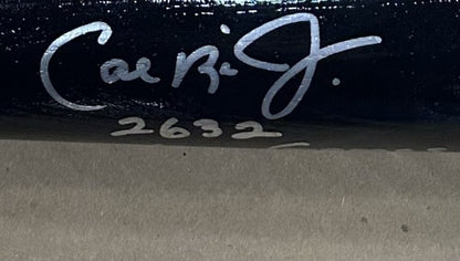 Cal Ripken Jr Signed Rawlings Pro Model Bat 2632 Games Auto Orioles Steiner COA